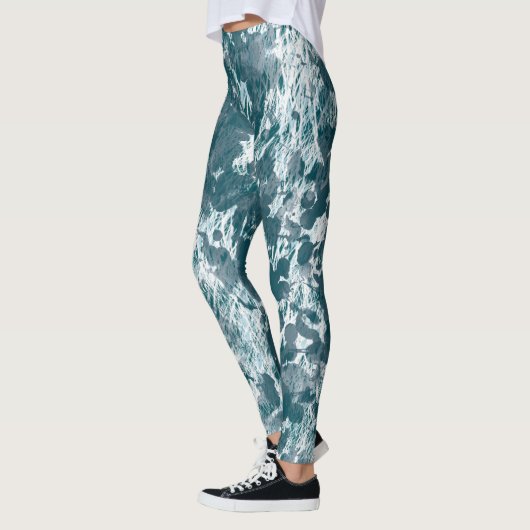 Leggings splash blue (Links)