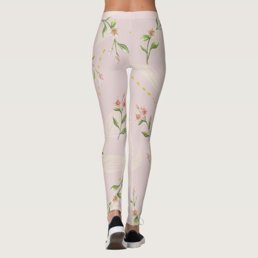 LEGGINGS SPRING PINK (Achterkant)