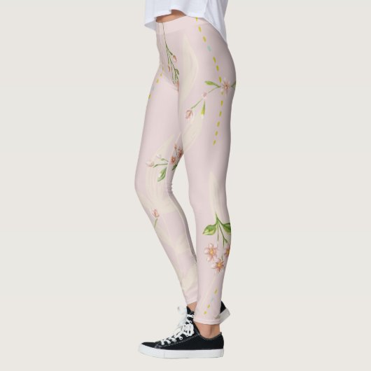 LEGGINGS SPRING PINK (Links)