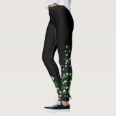 leggings - St Patrick's Day Shamrocks (Links)