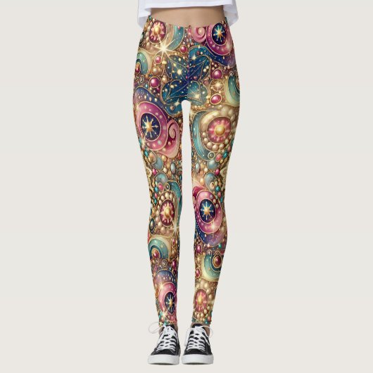 Leggings ~Starburst ~ (Voorkant)