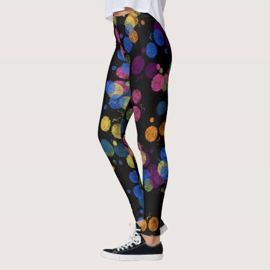 Leggings Stippen verven (Links)