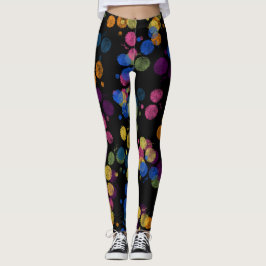 Leggings Stippen verven