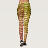 LEGGINGS STRETCH DAMES KUNST&ONTWERP (Achterkant)