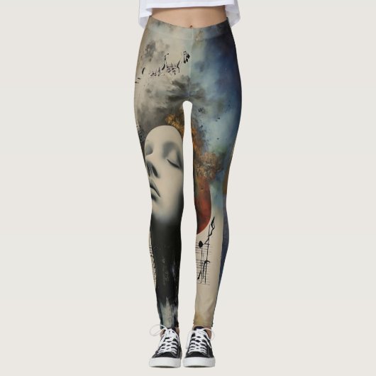 leggings super cool comodos para gym (Voorkant)