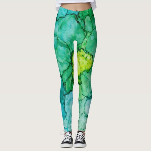 Leggings Sweet Pea Design (Voorkant)