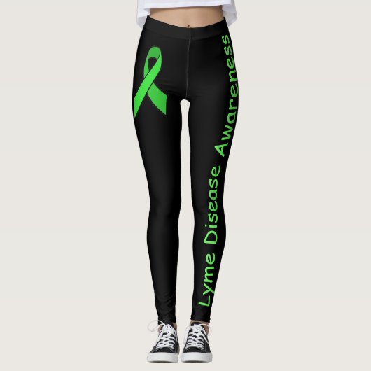 Leggings ter bewustmaking van de ziekte van Lyme (Voorkant)