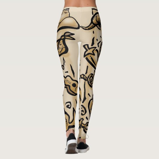 Leggings Texas Thangs (Achterkant)