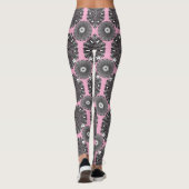 Leggings "The Touch Of Infinity" (monochroom) (Achterkant)
