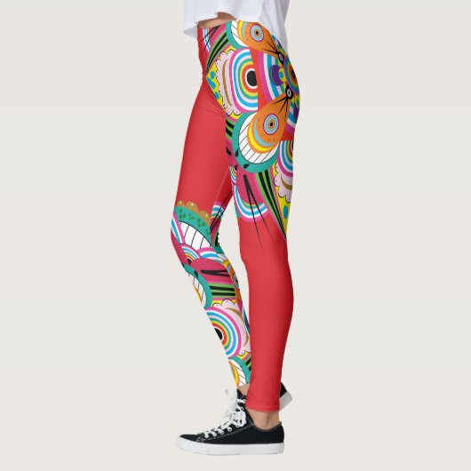 Leggings Tiger Dragon Mandala (Links)