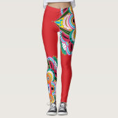 Leggings Tiger Dragon Mandala (Voorkant)