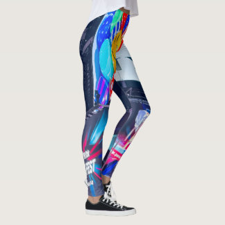 Leggings Time Square Design Amsterdam
