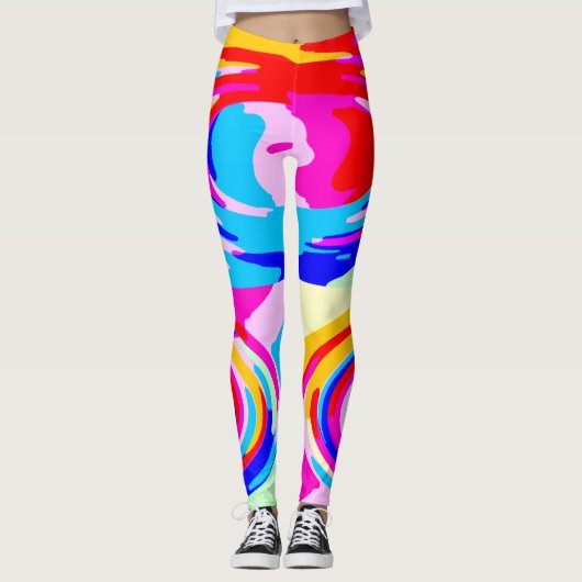 Leggings totaal gek (Voorkant)