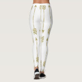 Leggings - Tribal Gouden Pijlen (Achterkant)