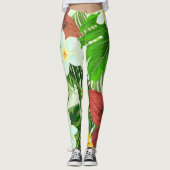 Leggings tropisch Oerwoud regenwoud (Voorkant)