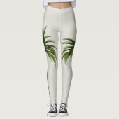 Leggings tropische palmbomen (Voorkant)