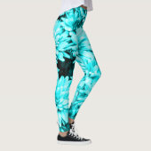 Leggings Turquoise Flowers (Rechts)