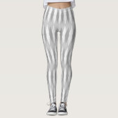 Leggings uit de middeleeuwse moderne grijze argyle (Voorkant)