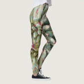Leggings uit het zuidwesten, Agave Green/Paars met (Rechts)