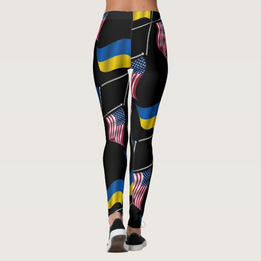 Leggings UKRAINE VS (Achterkant)