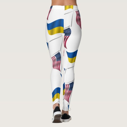 Leggings UKRAINE VS (Achterkant)