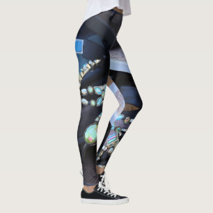 Leggings-unieke Mode van het zadels-canvas Leggings