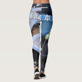 Leggings-unieke Mode van het zadels-canvas Leggings (Achterkant)