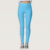  Leggings "Uw Rowing Club Name" (Voorkant)