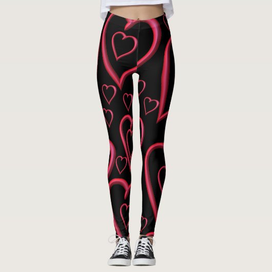 leggings valentijn harten (Voorkant)