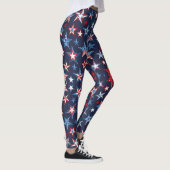 leggings van 4 juli met White B&BE Logo (Rechts)