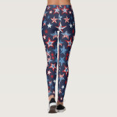 leggings van 4 juli met White B&BE Logo (Achterkant)