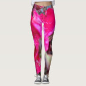 Leggings van abstracte bloemen (Voorkant)