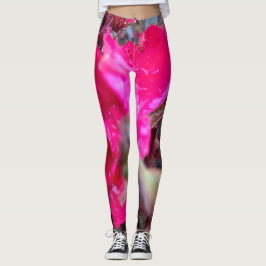 Leggings van abstracte bloemen