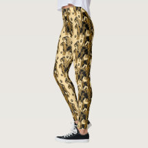 Leggings van Airedale-doodsbange
