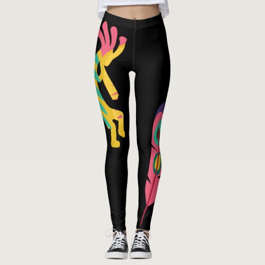 Leggings van American Style Kokopelli (Voorkant)