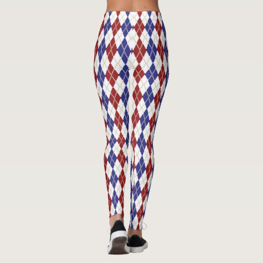 Leggings van Americana Argyle (Achterkant)