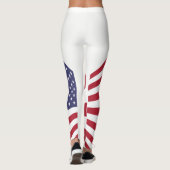 Leggings van Amerikaanse vlag (Achterkant)
