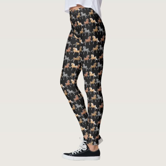 Leggings van Amerikaanse zadelpaarden (Links)