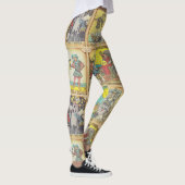 Leggings van Antiek tarot Kaart - Koel (Rechts)