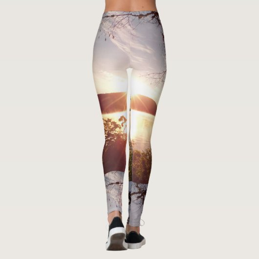 leggings van appalachian trail yoga (Achterkant)
