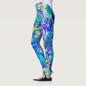 Leggings van Aquatica, oceaanleggings, strandstran (Links)