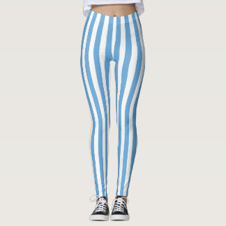 Leggings van Argentijnse stripes