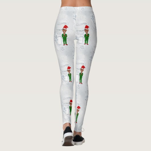 leggings van barack obama santa (Achterkant)