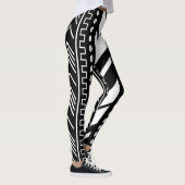 Leggings van bedrukt Afrikaanse modderdoek (Rechts)