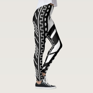 Leggings van bedrukt Afrikaanse modderdoek