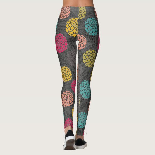Leggings van Black Dahlias (Achterkant)