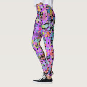 Leggings van Black Violet en Waterverf Yoga Pants (Links)