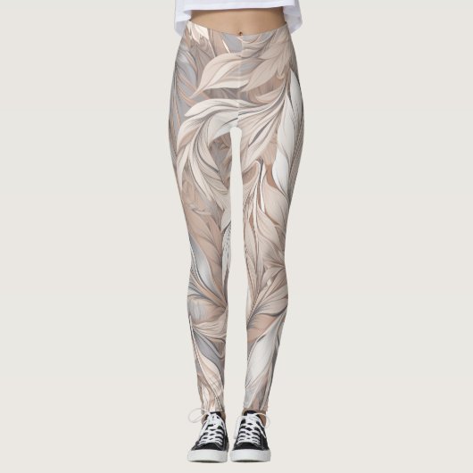 leggings van bladeren (Voorkant)