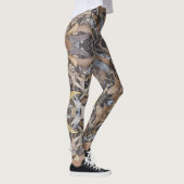 Leggings van bladstrooisel (Rechts)