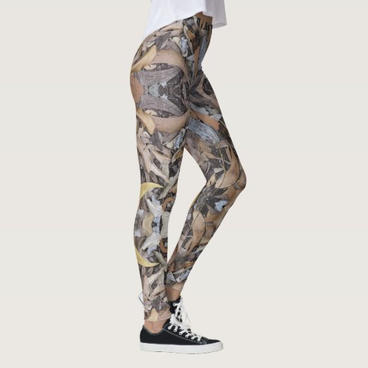 Leggings van bladstrooisel (Rechts)